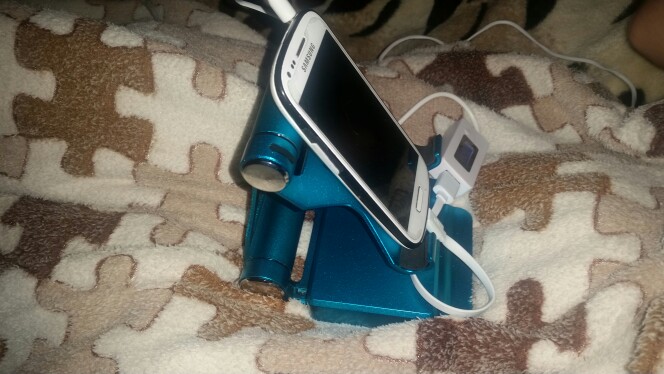 10400mah Backup Battery Charger portable mobile power bank with folding holder for tablet pc and for iPad mobile phone