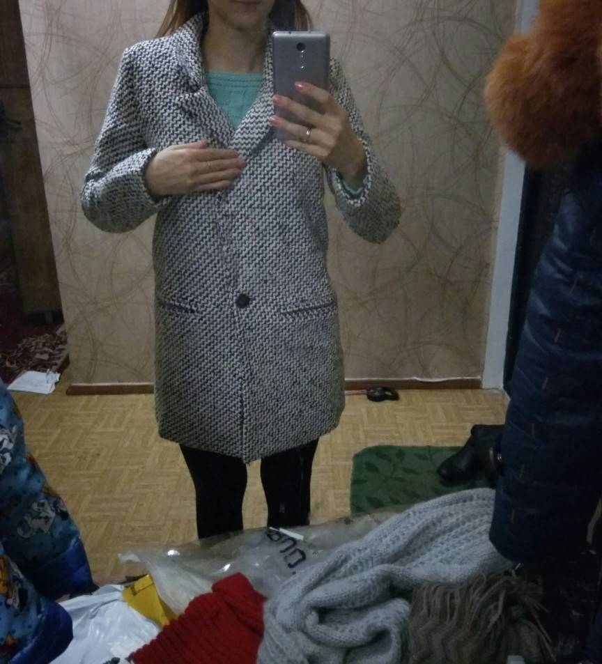 2016 luxury wool coat winter women high quality fashion overcoat long blends over coats casacos femininos vintage striped Z980