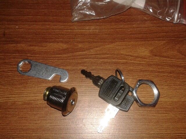 Cam Lock For Door Cabinet Mailbox Drawer Locker Keys Forcer Security Home Automation Locks 16mm 209B