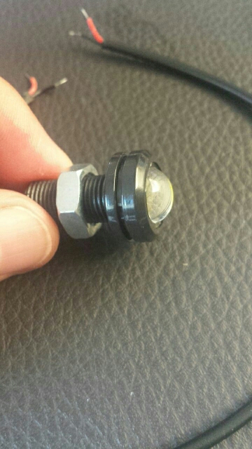 1PCS led drl eagle eye 18mm waterproof cob 12v 9w led car light led daytime running lights car styling auto fog lights parking