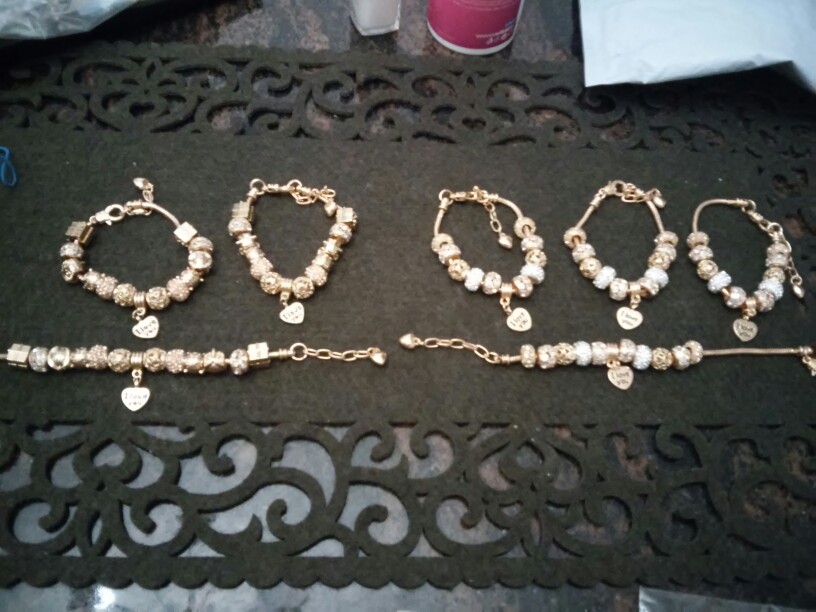 Hot Selling 2016 Heart Charm Bracelets & Bangles Gold Bracelets For Women DIY Pulsera Famous Brand Jewellery SBR150074