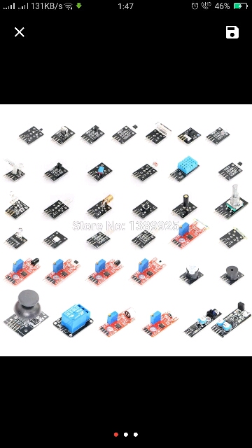 Ultimate 37 in 1 Sensor Module Kit for & Raspberry Pi