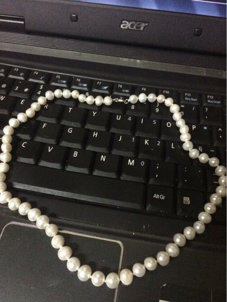 SNH Real Freshwater Natural Pearl Necklace Women fine necklace Jewelry Pearl 925 sterling silver necklace Cultured Genuine Pearl