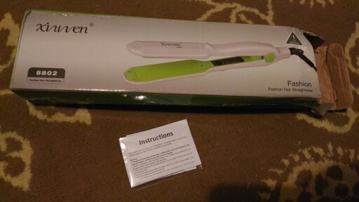 1 pis curling hair styling iron Digital Tourmaline ceramic 360 Rotatable Dry & wet hair straightener irons flat iron chapinha
