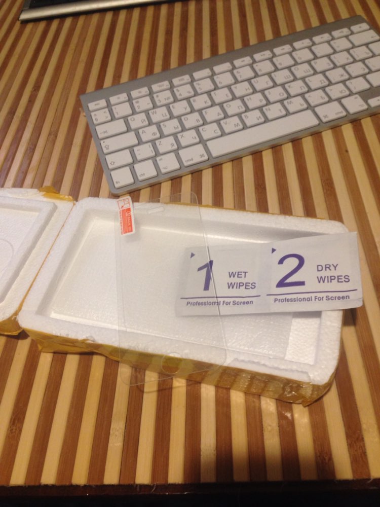 0.3mm Tempered Glass Film for iPhone 5 5s 9H Hard 2.5D Screen Protector for iPhone 6 6s 6 plus SE 4 4S with Clean Tools