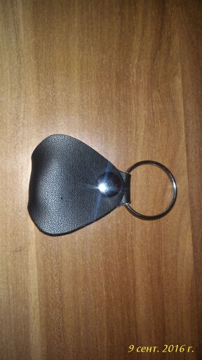 1 piece guitar picks case coin purse Black Faux Leather Key Chain Style Guitar Picks Holder Plectrums Case Bag Key ring