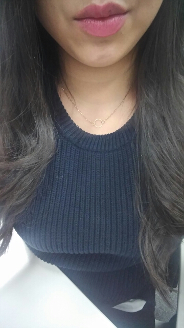 N602 Circle Pendants Necklaces Eternity Gold Plated Collares Minimalist Jewelry Dainty Forever Women Necklace Gift 2016