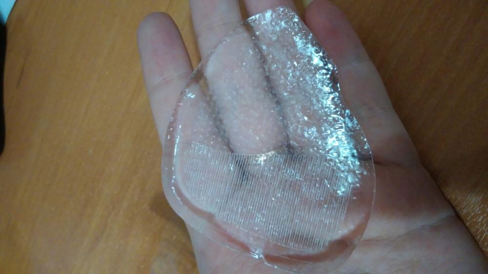 Silicone Gel Elastic Cushion Insoles Protect Comfy Feet Palm Care Shoe Pad Pads  HB88