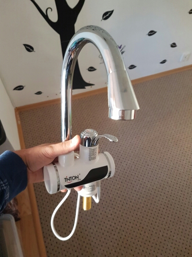 Instant Tankless Electric hot Water Heater Faucet Kitchen Instant Heating tap Water heater with LED EU plug