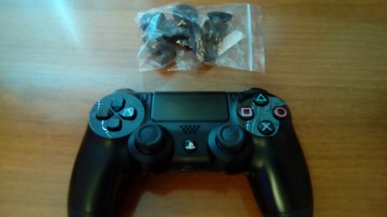 10 pcs Replacement Controller Analog Thumbsticks Thumb Stick for Sony PS4 Black