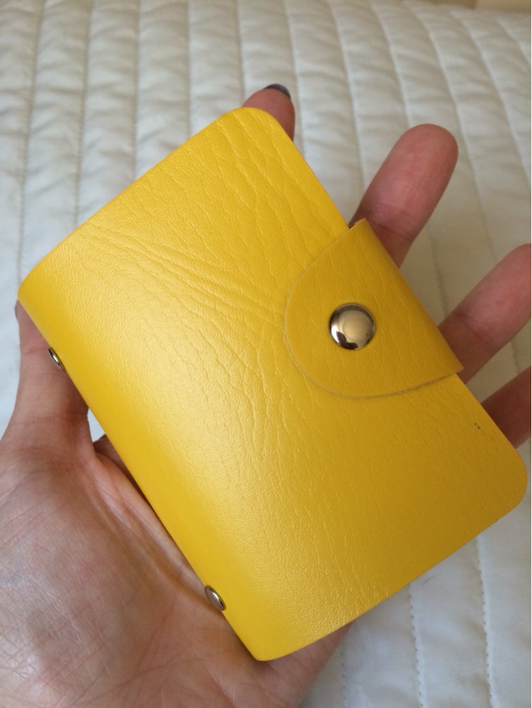 Business Credit Card Wallet Holder Bags PU Leather Buckle Bank Card Bag 24  ID Card Cover Bank Multi-functional Cover BB071-SZ