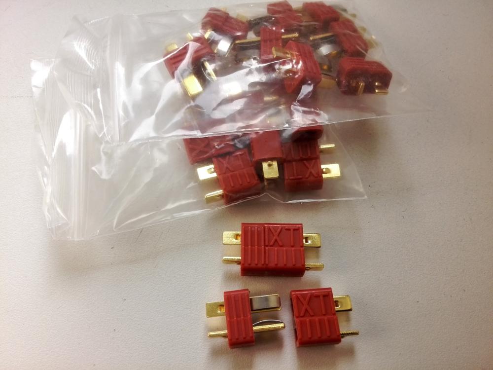 10pair XT plug T plug Dean Connector For ESC Battery male and female
