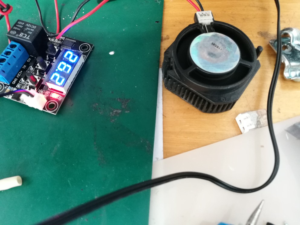 W1209 Blue LED  DC 12V heat cool temp thermostat temperature control switch temperature controller thermometer thermo controller