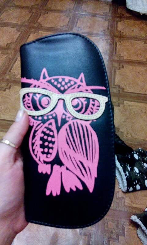 Wallets Purse Cute Owl Glasses Hit Color Printing Korean Rounded Zipper Long Women Wallet New Ladies' Clutch Card & Id Holders