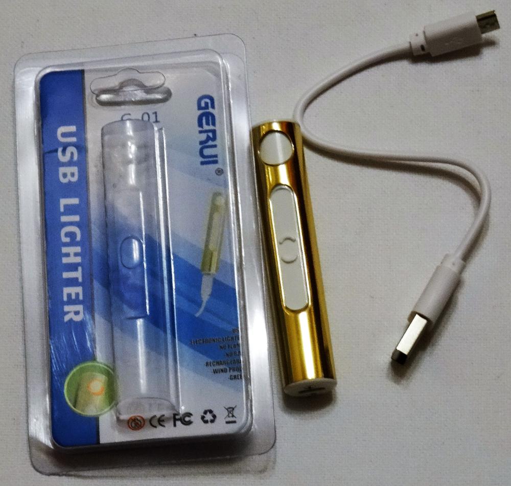 women men cigarette lighter car USB cigarette lighter portable windproof electronic lighter mini charger gold red silver purple