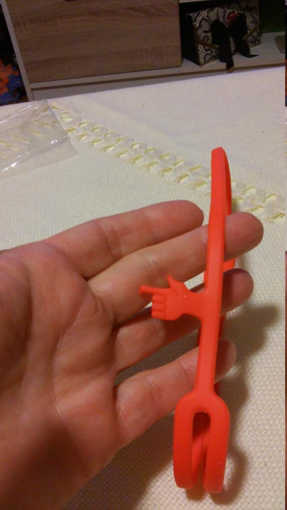 Hot Sale New Cute Silicone Finger Pointing Bookmark Book Mark Office Supply Funny Gift Drop Shipping