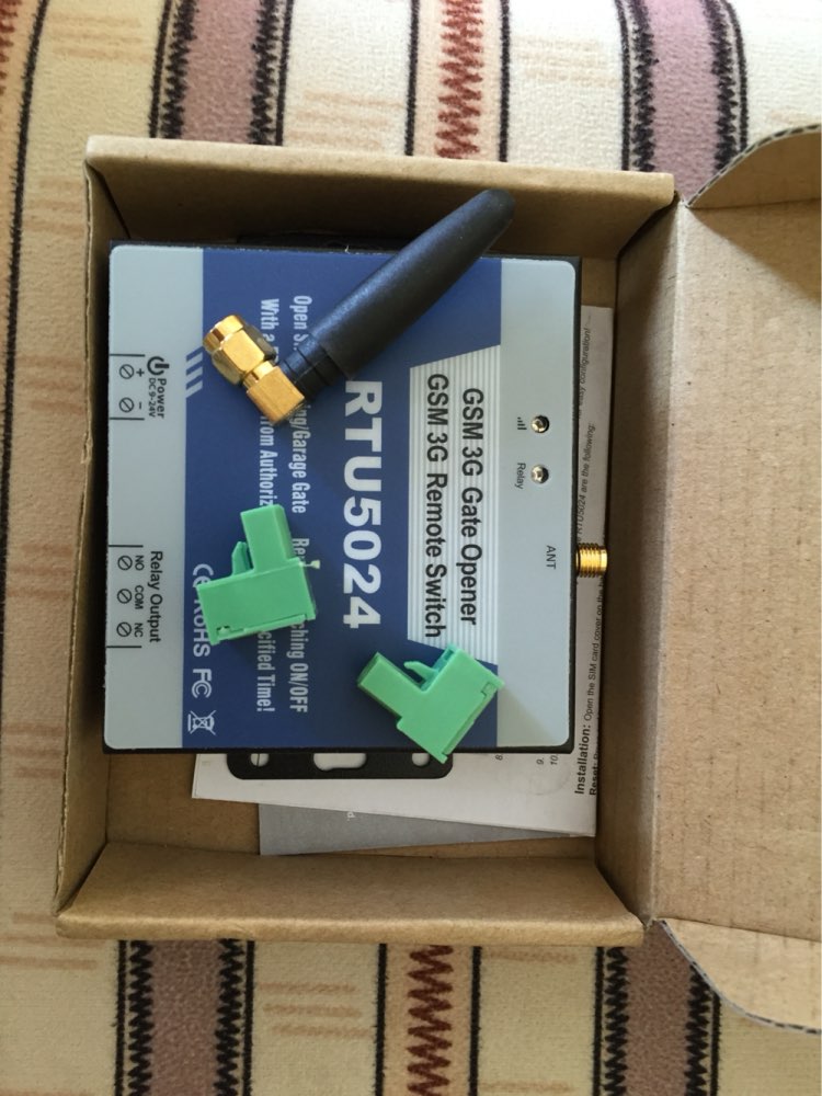 GSM Gate Opener Relay Switch Remote Access Control Wireless Door Opener By  Free Call King Pigeon RTU5024
