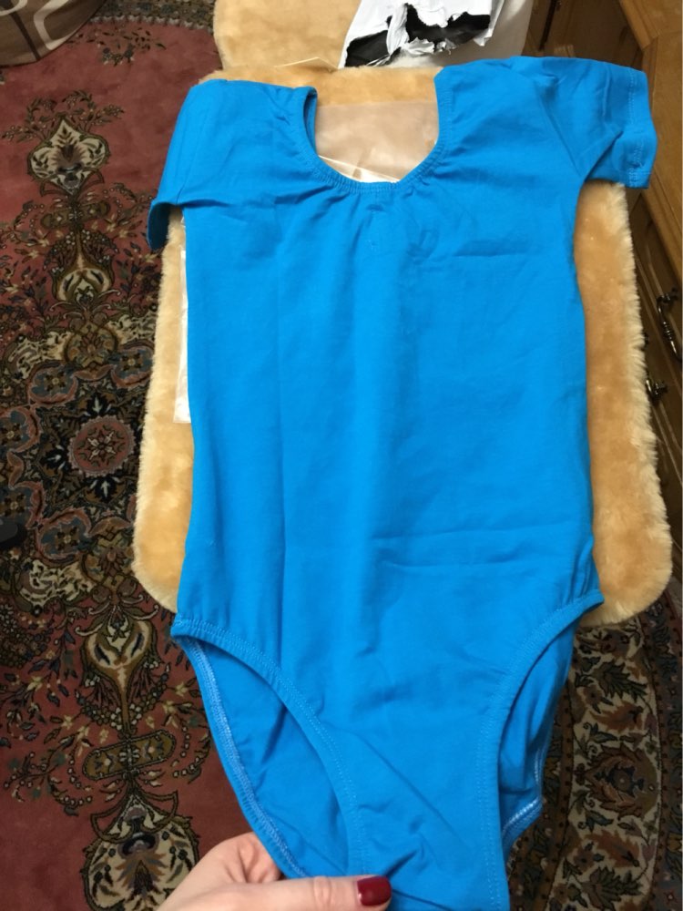 Child Girls Kids Solid Multicolor Slim Ballet Gymnastics Jumpsuit Leotards 3-12Y 