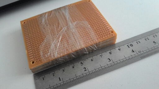 MCIGICM 5Pcs DIY Prototype Paper PCB Universal Experiment Matrix Circuit Board 7x9cm 7*9