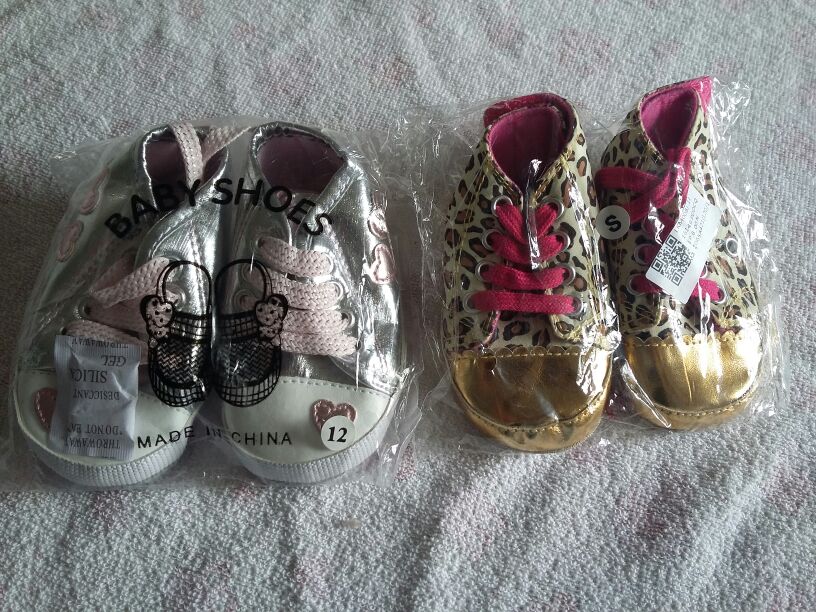 Infant Toddler Baby Shoes Kids Girls Laces Ribbon Bowknot Crib Shoes Soft Walker