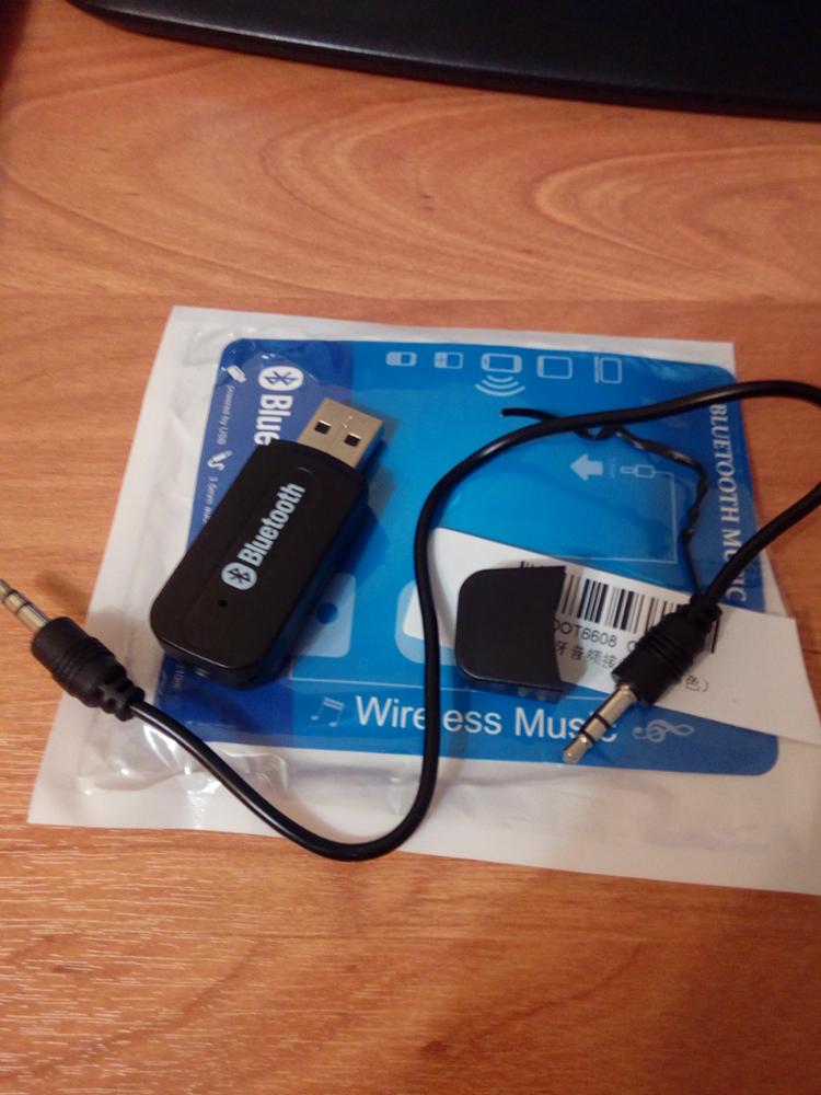 Bluetooth USB A2DP Adapter Dongle Blutooth Music Audio Receiver Wireless Stereo 3.5mm Jack for Car AUX Android/IOS Mobile Phone