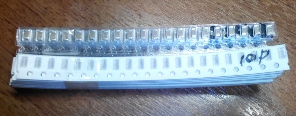 X181 Free shipping 1206 SMD Capacitor assorted kit ,16values*20pcs=320pcs 10pF~22uF Samples kit electronic diy kit