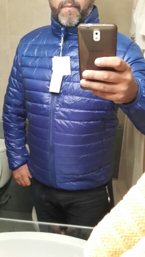 2016 New Men Winter Jacket Ultra Light 90% White Duck Down Jackets Casual Portable Winter Coat for Men Plus Size Down Parkas