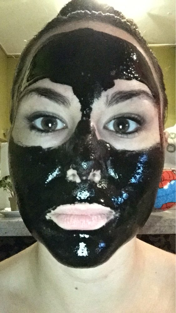 PILATEN Black Mask Tearing style Deep Cleansing purifying peel off Black Head,Close Pore,Face Mask Blackhead Remover pore strip