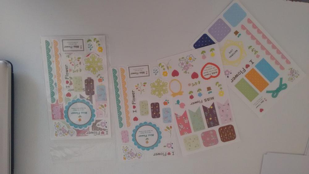 6 pcs/lot sweet lace paper sticker decoration decal sticker DIY scrapbooking sticker post it kawaii stationery