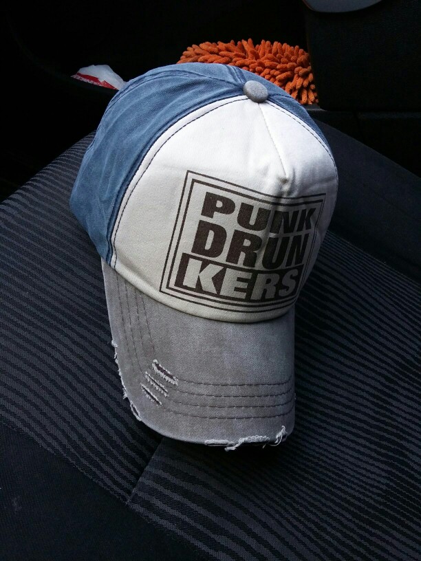 Free Shipping 1Pcs 2015 New Cotton Letter PUNKDRUNKERS Brand Baseball Cap Men And Women Snapback Do Old Motorcycle Hat 6 Colors