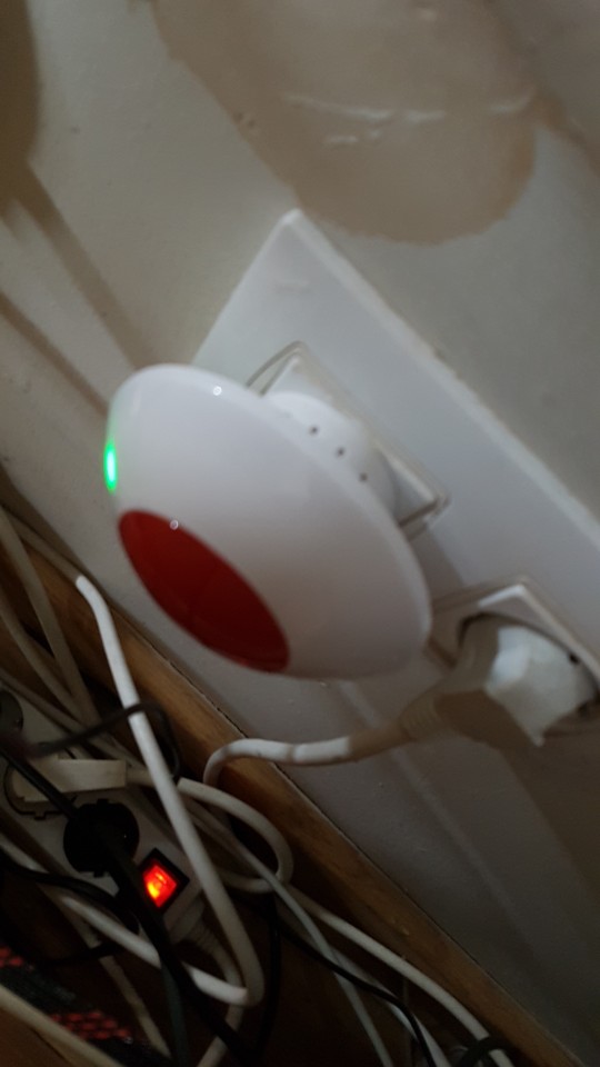 Wireless Flashing Siren Multipurpose Stand Horm Alarm System System Red Light Strobe Siren 433 MHz Wireless Siren