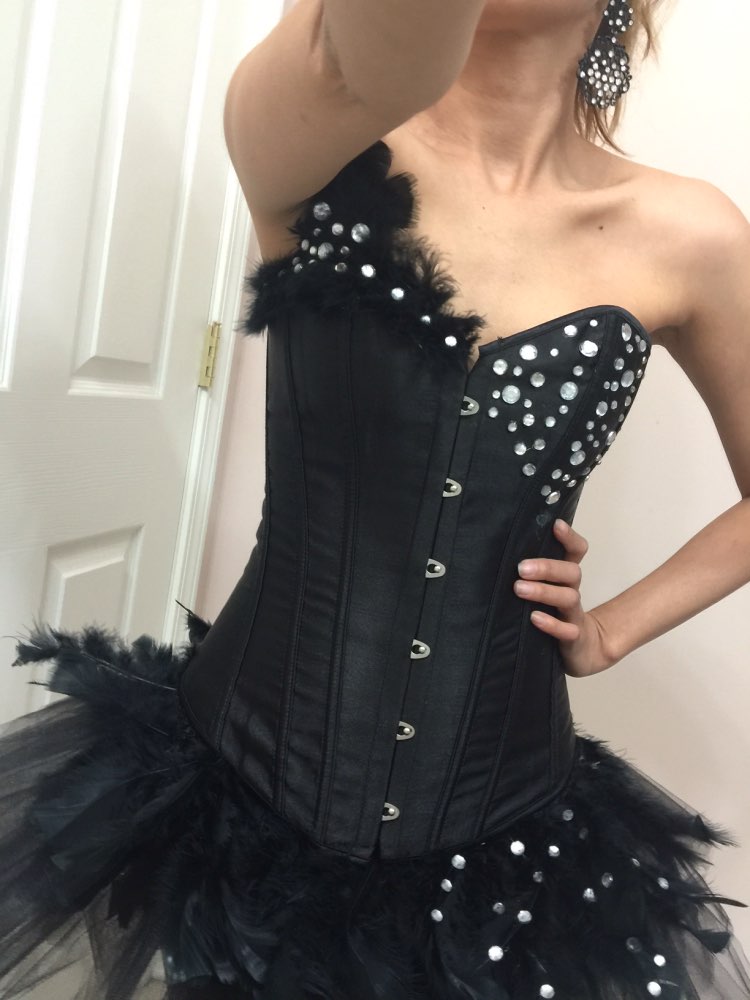 X Hot-sale Lovely Pure New Women Satin Sexy Bustier Lace up Boned Top Corset Overbust Brocade Plus Size S M L XL-6XL