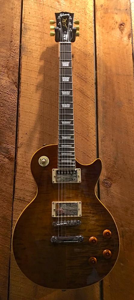 Wholesale Custom shop 1959 R9 Tiger Flame electric guitar Standard LP 59 electric guitar HOT!
