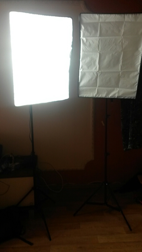 NEW Photography softbox Light Lighting Kit Photo Equipment Soft Studio Light 50x70CM Light boxes and 8 E27 Lamp holder EU CE 