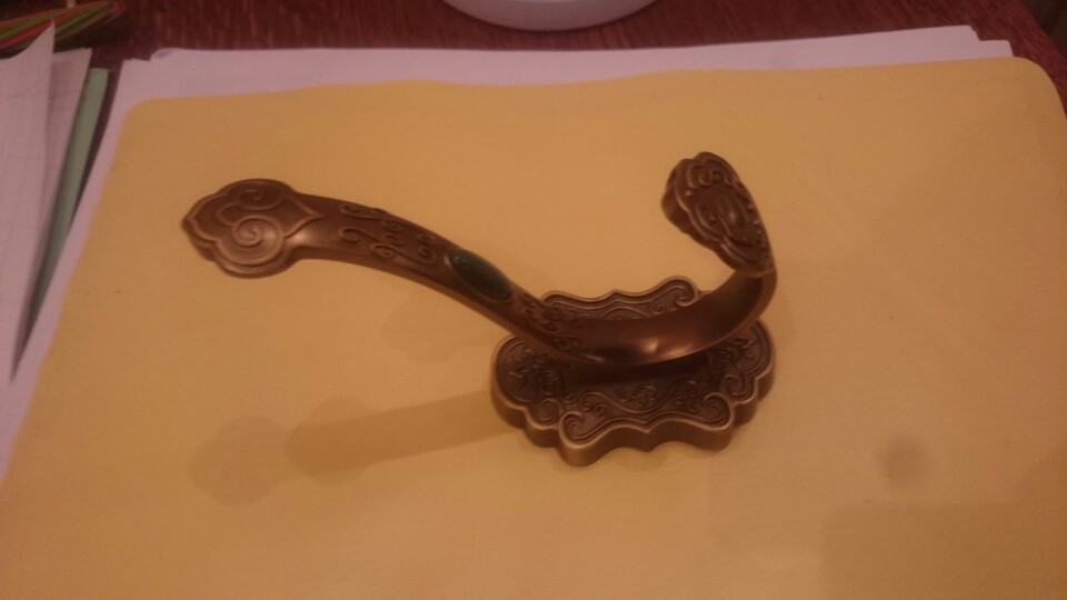 Free Shipping Bathroom wall Carving Antique robe hooks 4-8 Row Hook coat hanger door hooks for bathroom accessories  HA-26F
