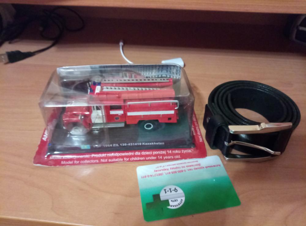1:57 Scale Fire Truck Models 1964 ZiL 130-431410 Kazakhstan Diecast Car Vehicles Collection