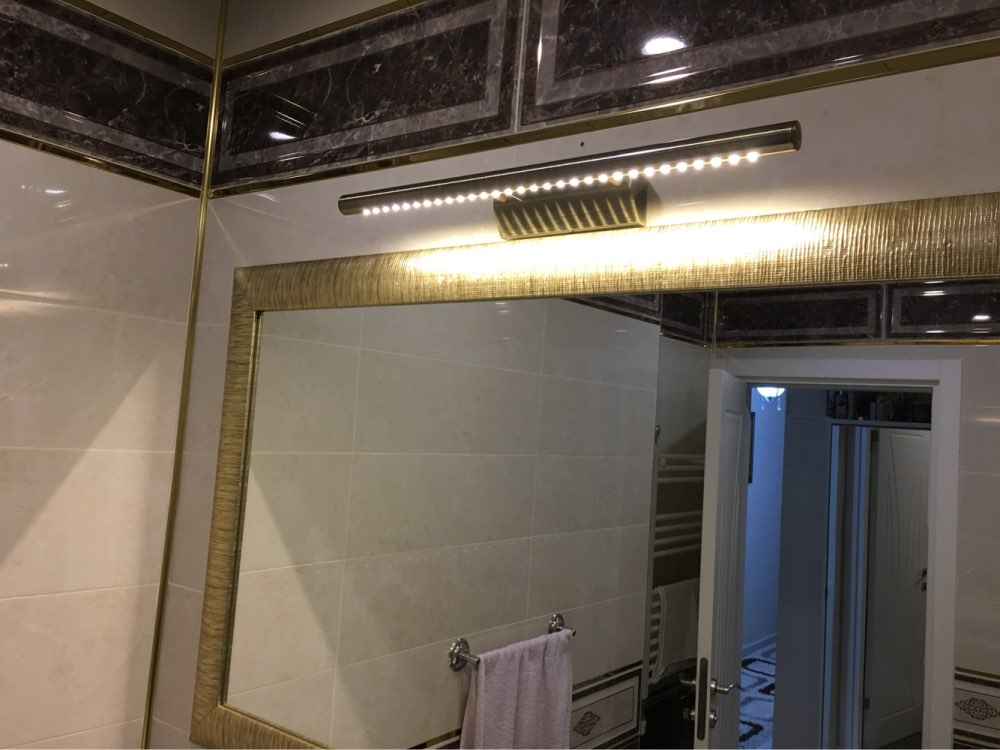 Free Shipping High Quality 5W 7W LED Wall Lamp Bronze Color Stainless Steel Material LED Wall Lights Bathroom LED Mirror Lights