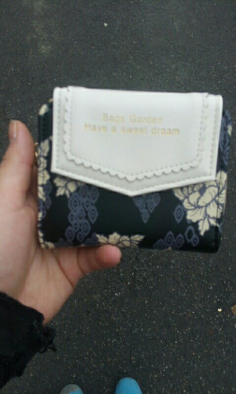 Vintage Women Flower Wallet Short Design Floral  Purse Zipper Credit Card Holder  Girl Peony Tassel Wallets