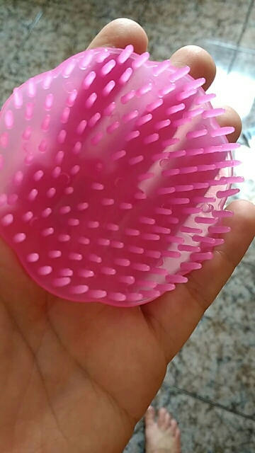Shampoo Washing Hair Massage Brush Massager Comb Scalp Shower Body Random Color