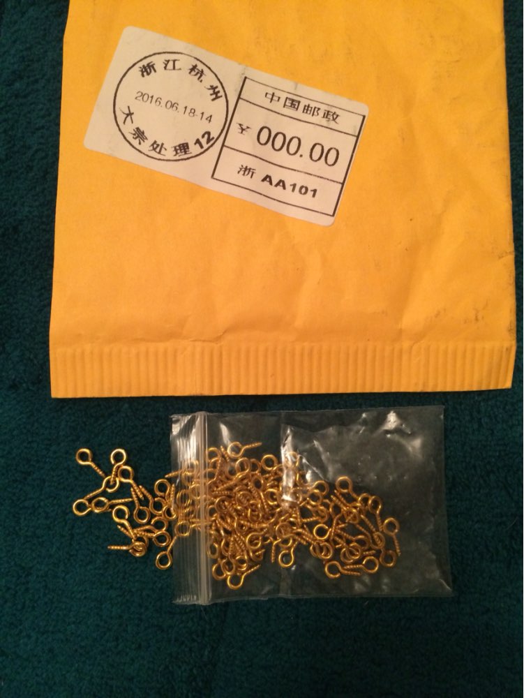 100pcs/lot 4x9mm Jewelry Screw Eye Pins Bail Findings For Pendant Top Drilled Imitation Rhodium Iron Pendant Clasps