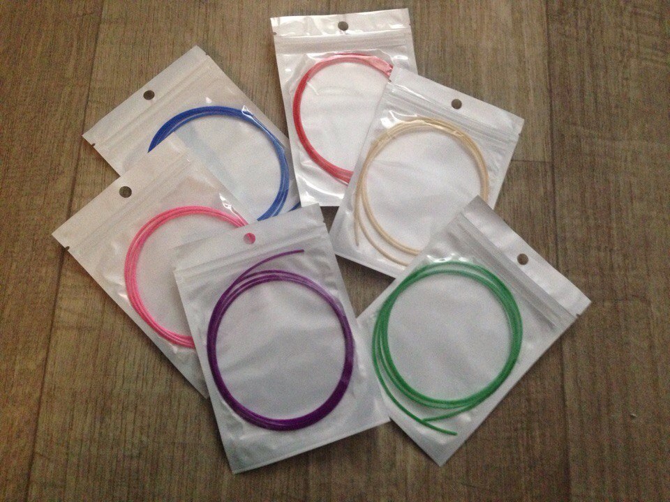 DEWANG 1 Meter ABS 1.75mm 3D Printing Pen Filament  For 3D Printer Pen Threads 26 Color for Choice 3d pen Plastic filament Wire