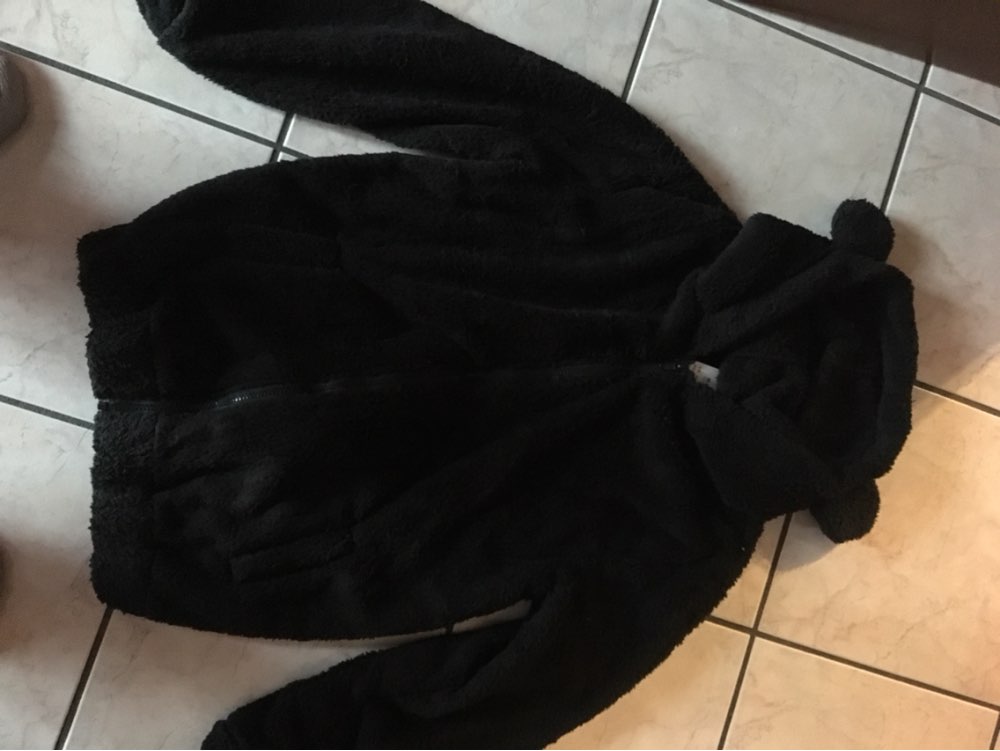 Hot Sale Women Hoodies Zipper Girl  Winter Loose Fluffy Bear Ear Hoodie Hooded Jacket Warm Outerwear Coat cute sweatshirt H1301