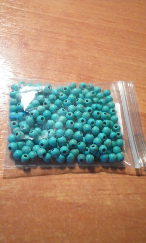 Fashion Round Green Color Turquoise Space Beads For Jewelry Making 4 6 8 10 12 MM Wholesale perles pour la fabrication de bijoux