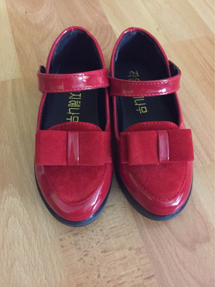 2015 autumn models girls princess shoes bow shoes big virgin solid shoes dance shoes