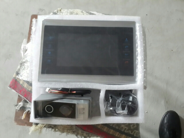 YSECU 7" TFT 1200TVL Door Monitor Video Intercom Home Door Phone Recorder System SD/TF Card Supported Waterproof Rain Cover