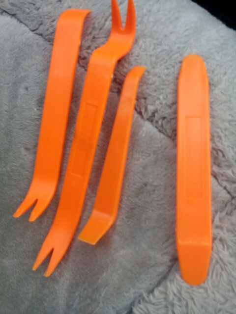 4pcs/set Car Audio Door Clip Panel Trim Dash Auto Radio Removal Pry Tool Set Univesal Car Pry Refitting Tool #iCarmo