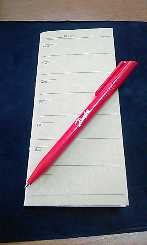 New kraft Diary / weekly planner / Notebook / Notepads / Fashion  Office & School Supplies WJ0097