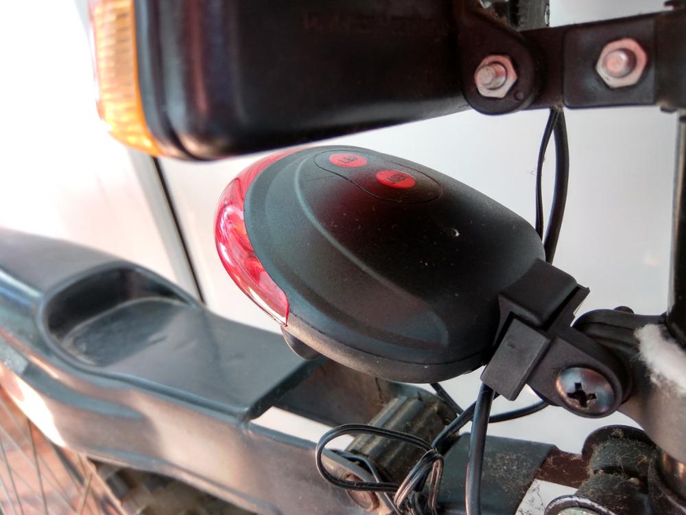 Tail light (5LED+2Laser) Cycling Safety warning Bicycle Rear Lamp Bike Laser Tail bike Light Bicicleta Caution TL0218
