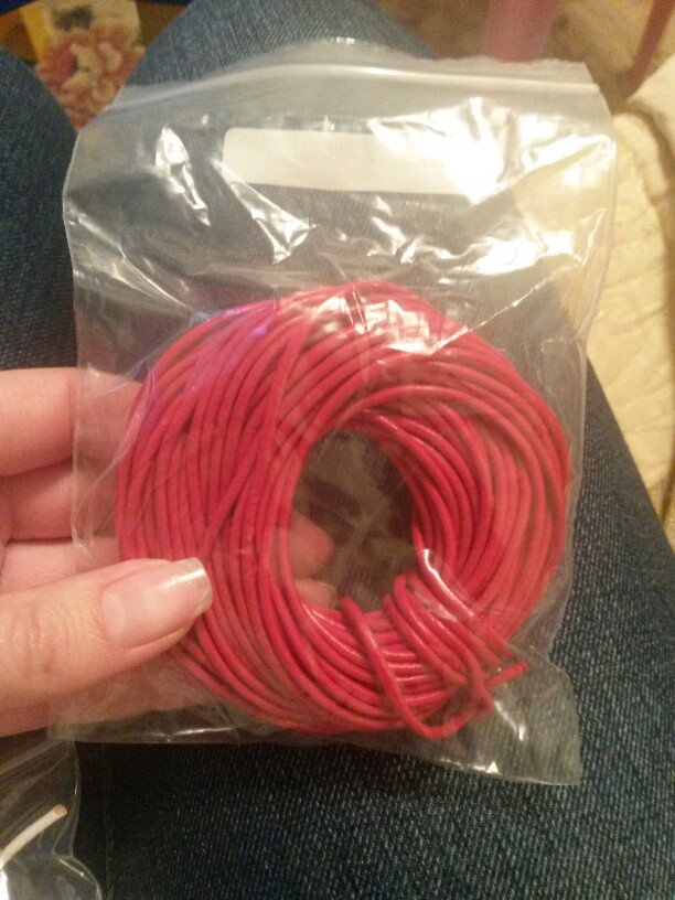 10meters/lot 2mm Diameter Genuine Round Cow Leather Cord Jewelry Cord DIY Accessories