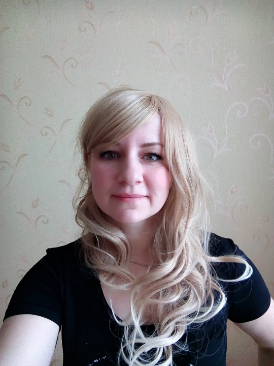 Fashion Sexy women wigs ombre natural hair heat resistant synthetic wigs high quality long curly wig 70cm blonde wig cosplay 